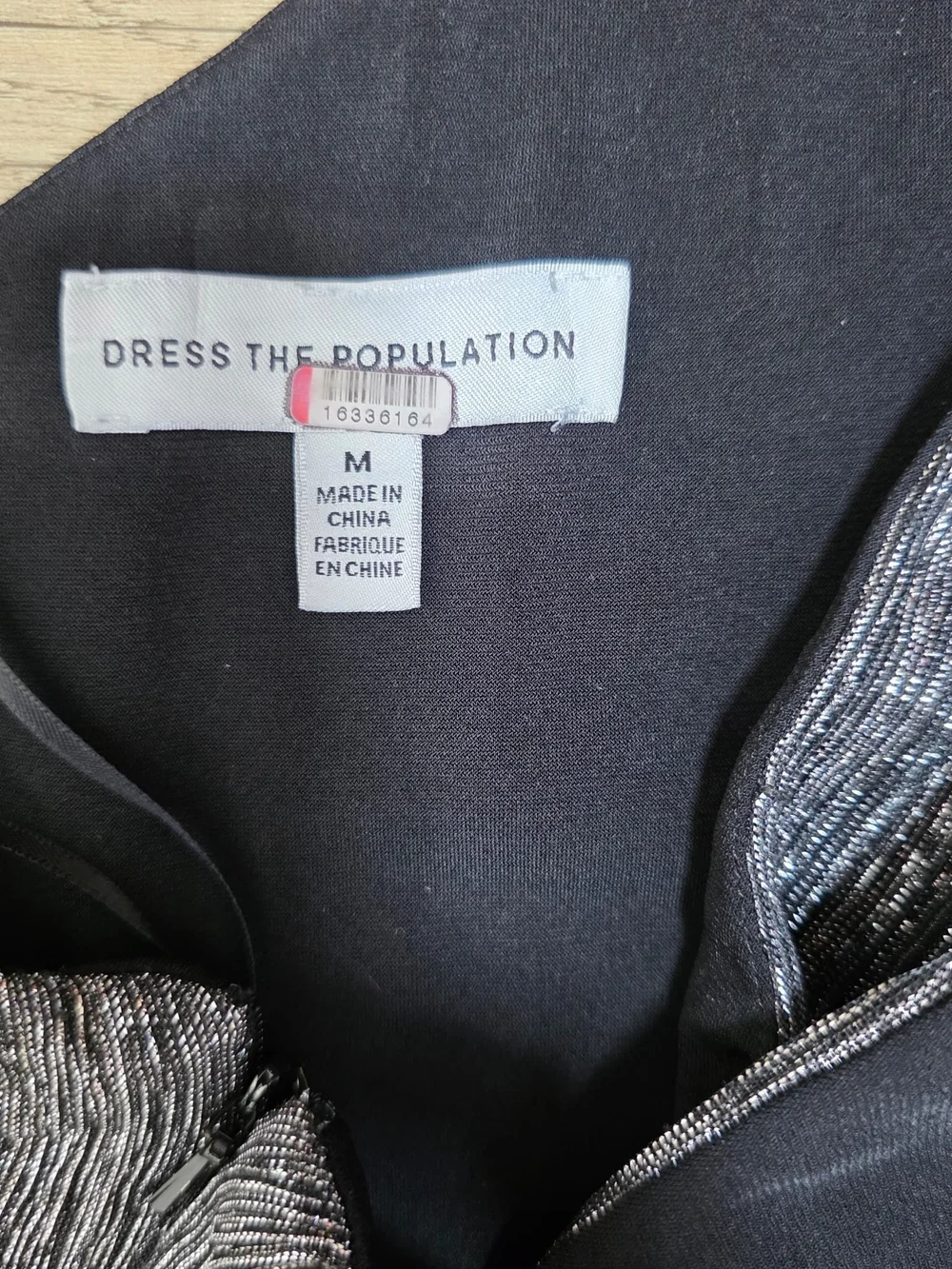 DRESS THE POPULATION KIENNA GOWN SIZE M MSRP $248 - Picture 12 of 13